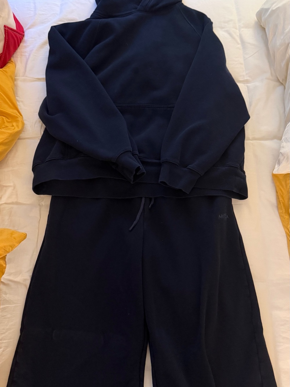 Aritzia navy sweatsuit